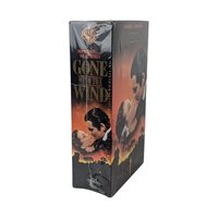 Vintage Gone with the Wind Lot - Sealed VHS Set, Avon Scarlett O'Hara Figurine - Movie Memorabilia, Classic Film Gift