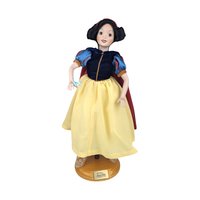 Vintage Franklin Mint Ashton Drake Snow White Porcelain Doll | Disney Collectible | 13" Doll with Stand