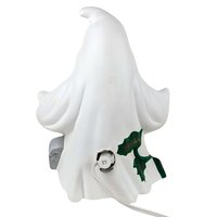 Vintage Ceramic Ghost Light, Halloween Decoration, Spooky Decor, Night Light, Gift for Halloween Lover