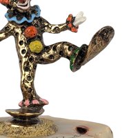 Vintage Ron Lee Metal "Dancing Pinky Clown" Figurine | Collectible Clown Figurine | Whimsical Home Decor | Unique Gift for Clown Lovers