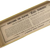 Vintage Bible Dominos Game, Religious Game, Children's Game, Sunday School Game, Educational Game, Christian Gift, Warner Press Game