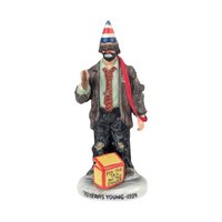 Vintage 1994 Flambro Emmett Kelly Jr. 70 Years Young Figurine, Ceramic Clown Ornament, Collectible Clown, Birthday Gift, 5.5 Inch