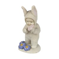 Vintage Dept 56 Snowbunnies Figurines Lot, 1995-1998, Springtime, Easter, Gift for Collector