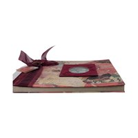 2001 New Seasons Victorian Family Keepsake Memory Book, 12x12 Photo Album Scrapbook, Holds Variety of Photos, Vintage Memory Book