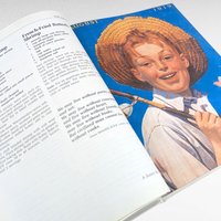 Vintage 2003 The Norman Rockwell Illustrated Cookbook, Hardcover Art Book, Classic American Recipes, Holiday Cooking, Thanksgiving Host Gift