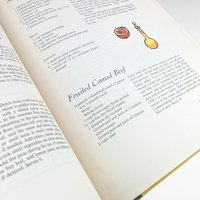 Vintage 1960 The Sunset Cook Book, Mid Century Illustrated Hardcover, California Cooking Recipes, MCM Kitchen Decor, Collector Cookbook Gift