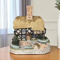 1993 David Winter Cottage "Plum Cottage" | with COA and Original Box | Vintage Collectible