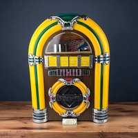 Vintage Salem Freshside Collector Edition Radio, Cassette Player, 14" Retro Jukebox Style, Working, Gift for Music Lovers