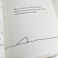 1976 Shel Silverstein "The Missing Piece" Hardcover Book, Classic Children's Story, Collectible Book, Gift for Reader, Illustrated