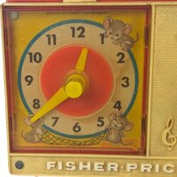 Vintage Fisher Price Camera & Hickory Dickory Dock Clock Radio Toy, 1970s Toys, Retro Toys, Nostalgic Toys, Educational Toys, Gift for Kids