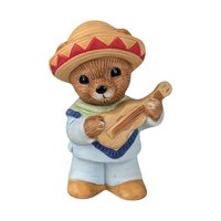Vintage Homco Ceramic Bear Figurines: International Cultures Set