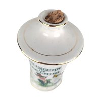 Vintage Flowers of Ireland Decanter: 1983 Old Commonwealth Irish Decor