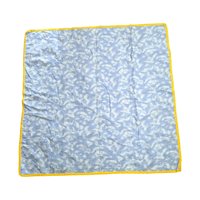 Handmade Clown Baby Quilt: Vintage 80s Nursery Decor