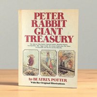 Vintage 1980 Peter Rabbit Giant Treasury: Beatrix Potter Children's Book