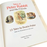 1984 Tales of Peter Rabbit and His Friends, Beatrix Potter Hardcover, Children's Literature, Classic Storybook, Gift for Kids