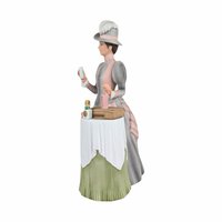 1984 Avon Mrs. Albee Award Figurine, Vintage Avon Collectible, Woman with Perfume, Sales Achievement Award, Ceramic