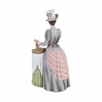 1984 Avon Mrs. Albee Award Figurine, Vintage Avon Collectible, Woman with Perfume, Sales Achievement Award, Ceramic