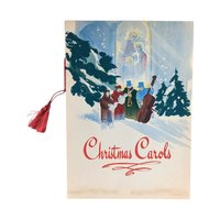 Vintage Christmas Carols Music Book, Hall and McCreary, Collectible Holiday Sheet Music, Gift for Musicians, Nostalgic Christmas Decor