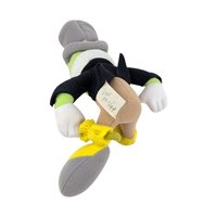 Vintage Walt Disney Jiminy Cricket Plush Toy, 10" Sitting Plush, Classic Disney Collectible, Gift for Disney Fans