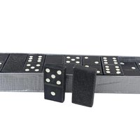 Vintage Dominos Set, Japan Wooden Tiles, 29 Pieces, Classic Game, Gift for Board Game Lovers, Family Game Night