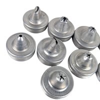 Vintage Aluminum Cookie Press: Mid-Century Cake Decorating Syringe with 9 Tips