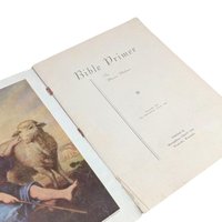 1941 Bible Primer by Marian Madison, Whitman Softcover Book, Dorothy Handsaker Art, Vintage Christian Kids Book, Sunday School Storybook