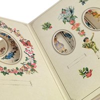 Vintage 1996 Victorian Themed Photograph Album, Holds 35 Photos, Floral & Butterfly Design, Memory Keeper, Gift for Sentimental Souls