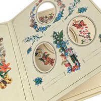 Vintage 1996 Victorian Themed Photograph Album, Holds 35 Photos, Floral & Butterfly Design, Memory Keeper, Gift for Sentimental Souls