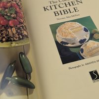 1995 The Cook's Kitchen Bible Cookbook, Norma MacMillan, Hardcover Cookbook, Illustrated Recipes, Cooking Techniques, Gift for Cooks