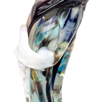 Vintage Art Glass Clown, Handblown Glass Clown, Collectible Glass Figurine, Clown Decor, Art Glass Sculpture, Whimsical Clown, Glass Art