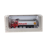 Vintage SpecCast Peterbilt 385 Shell Oil Tanker Truck Diecast Replica, Collectible Toy Truck, Gift for Collector