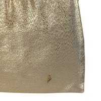Vintage Gold Handbag, Evening Bag, Clutch Purse, Rhinestone Clasp, Retro Style, Mid-Century Fashion