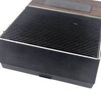 Vintage Bell & Howell Cassette Recorder Player, 1970s Solid State Portable Audio with Woodgrain Finish, Film and Stage Prop