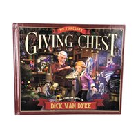 Vintage Christmas Children's Book Pair, Dick Van Dyke Mr. Finnagan's Giving Chest, Golden Christmas Treasury Stories Carols, Holiday Books