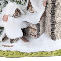 1984 David Winter Snow Cottage Village Figure, Winter Scene Collectible, Vintage Home Decor, Christmas Gift, Miniature Snow Cottage