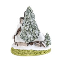 1984 David Winter Snow Cottage Village Figure, Winter Scene Collectible, Vintage Home Decor, Christmas Gift, Miniature Snow Cottage