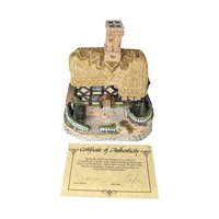 1993 David Winter Cottage "Plum Cottage" | with COA and Original Box | Vintage Collectible