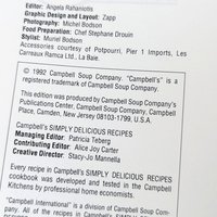 Vintage Campbell's Cookbook Pair - 1990s Simply Delicious & Quick and Easy Recipes - Classic Soup Dishes - Gift for Home Cook