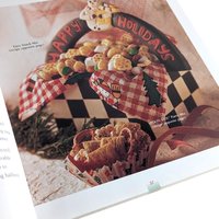 Vintage Christmas Craft and Cookbook Pair - BHG Treasury Crafts & Foods, Kraft Best Ever Holiday Recipes - Retro Christmas Decor