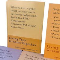 Living Your Dreams Together Conversation Cards - Couples Communication, Relationship Building, Date Night Activity
