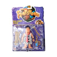 Mattel Flintstones Toy Set, Licking Dino & Big Shot Fred, New in Package, Vintage Flintstones Collectibles