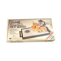 Vintage Broil King De Luxe Electric Hot Server | Warming Tray | Mid-Century Modern | Serving Platter