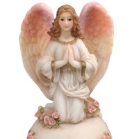 1995 Roman Seraphim Classic "The Rainbow's End" Angel Music Box, Collectible Music Box, Gift for Angel Lovers