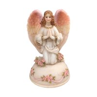 1995 Roman Seraphim Classic "The Rainbow's End" Angel Music Box, Collectible Music Box, Gift for Angel Lovers
