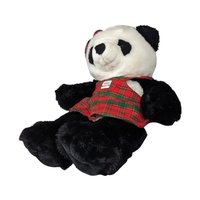 Vintage JC Penny Holiday Collection Plush 23" Holiday Bear - Collectible Christmas Decor, Gift for Kids, Nostalgic Holiday Decor