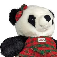 Vintage JC Penny Holiday Collection Plush 23" Holiday Bear - Collectible Christmas Decor, Gift for Kids, Nostalgic Holiday Decor