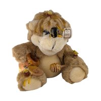 1992 Orzek Hedda Plush Bear, 10" Honey Bear with Bees, Vintage Collectible Bear, Unique Plush Gift, Teddy Bear Lover Gift