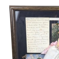 Vintage Shadow Box Collage | Perfume Theme | Romantic Art | Antique Ephemera | Wall Decor