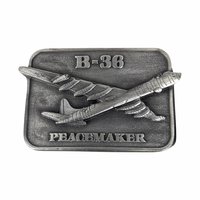 Vintage 1983 B-36 Peacemaker Belt Buckle | Military Collector Series | Aviation Memorabilia | Gift for Veteran