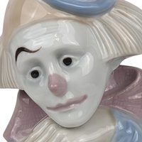 Vintage Meico Porcelain Sad Clown Figurine, Pierrot Clown, Collectible Clown, Sad Clown Decor, Unique Gift